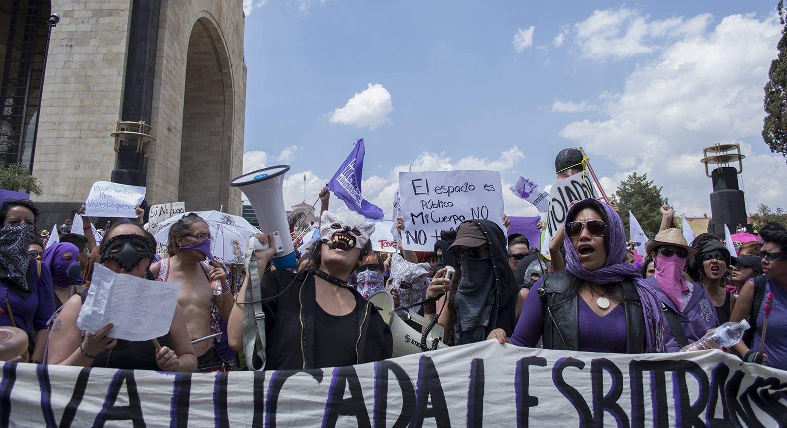 Fotoreportaje: La primavera violeta, contra las violencias machistas