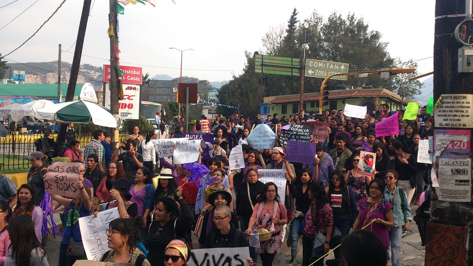 Chiapas: Movilización Contra las Violencias Machistas en San Cristóbal de las Casas