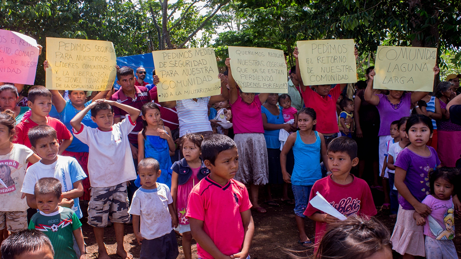 Retorno, reparación del daño y justicia para Laguna Larga