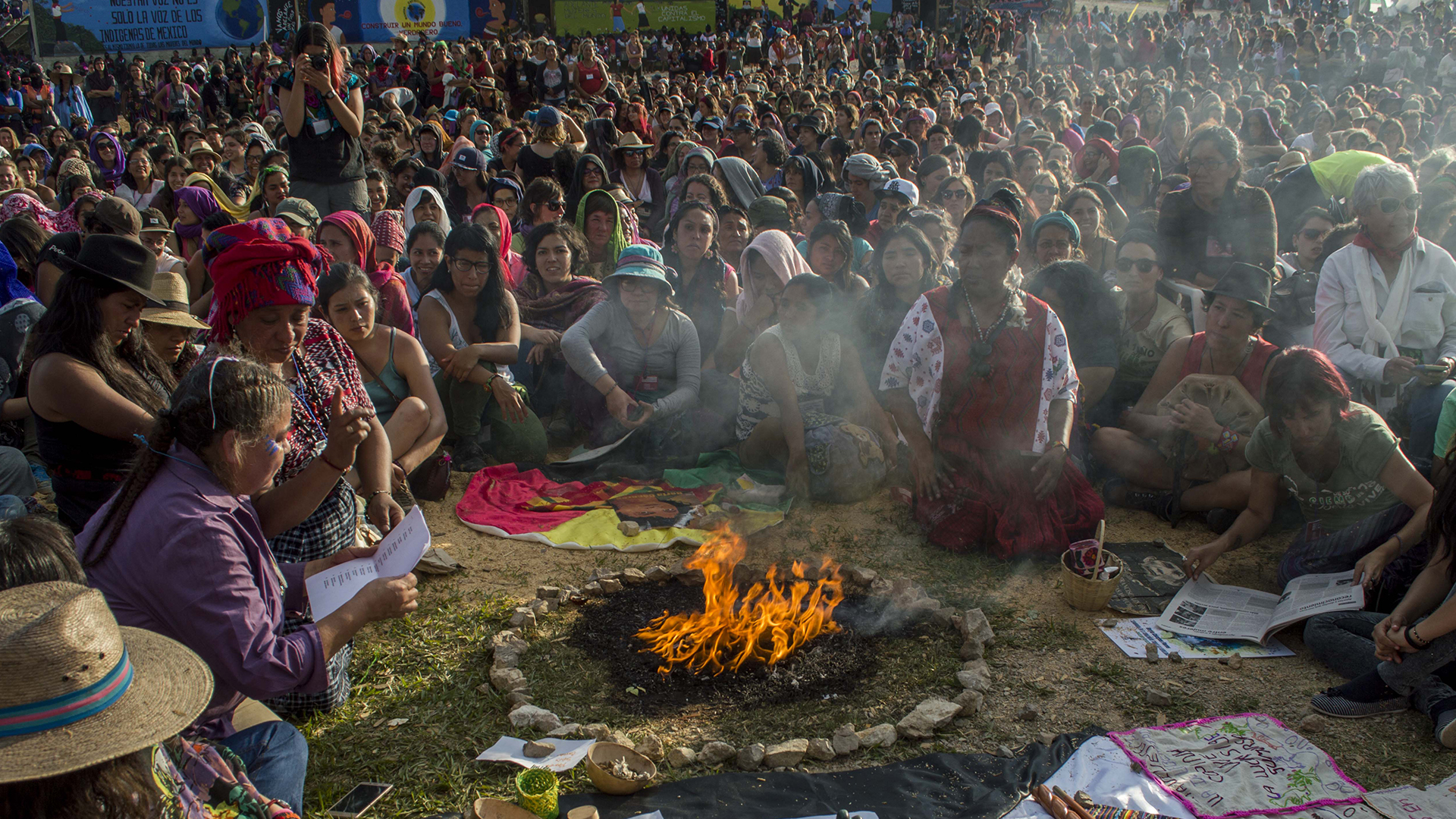 Fotoreportaje: Acordamos vivir, y como para nosotras vivir es luchar, pues acordamos luchar