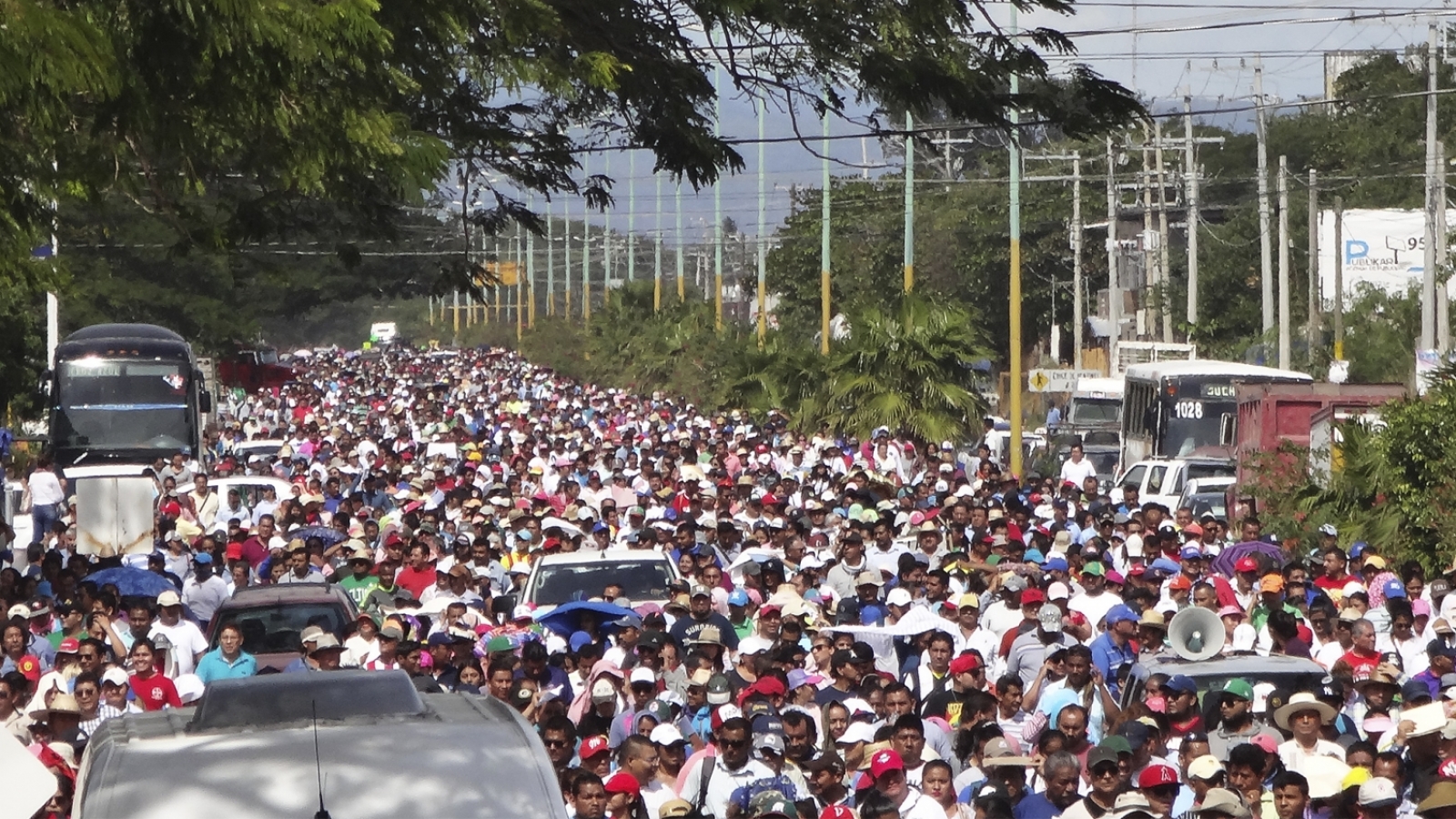 Los maestros y el sismo en Oaxaca