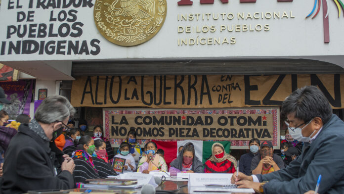 Reclamos de la Comunidad Indígena Otomí: El diálogo con el INPI