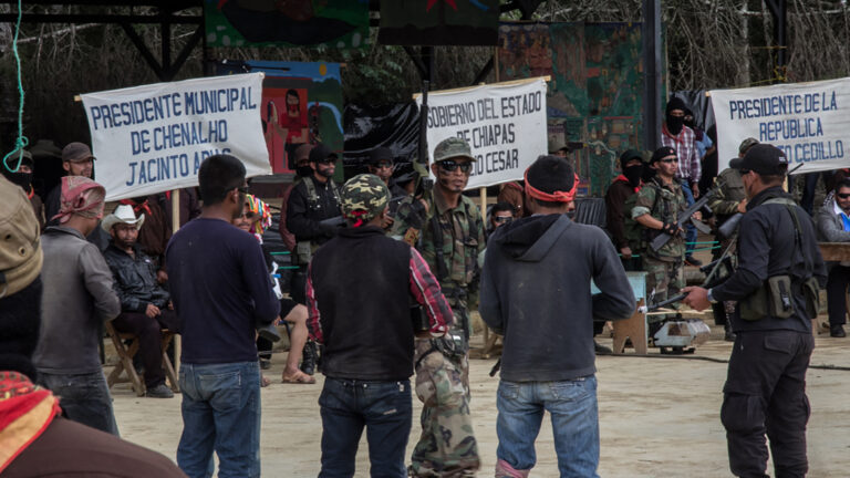 La ORCAO dispara más de 800 balas a 3 Comunidades Zapatistas