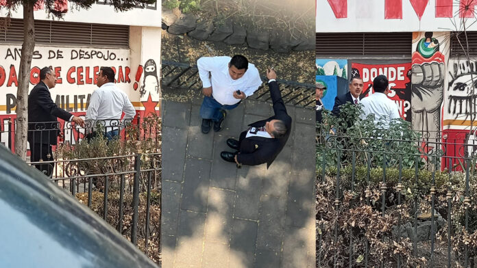 Denuncia Comunidad Otomí acoso de policías de investigación en la Casa de los Pueblos