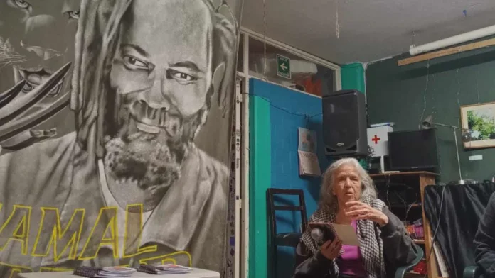 Emite Mumia Abu Jamal palabras por fallecimiento de Carolina Saldaña