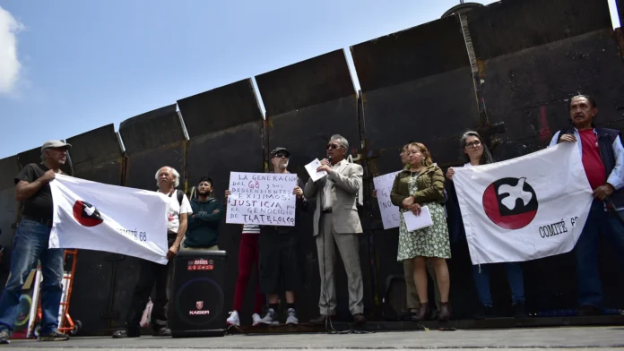 Conferencia de prensa del Comité 68 pro libertades democráticas