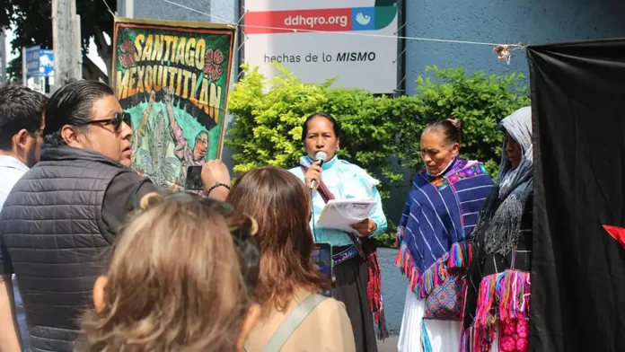 Concejo Indígena de Santiago Mexquititlán denuncia agresión y hostigamiento previo a la Asamblea Nacional por el Agua y la Vida